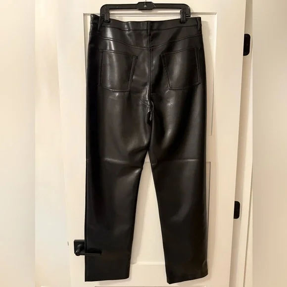 NWT Aritzia Wilfred Melina Pant - Size 16 (Black) - Picture 2 of 8